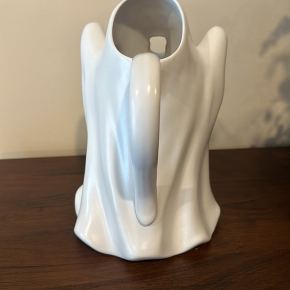Halloween Stoneware Ghost Beverage Pitcher White - Threshold™ 1280m LAST ONE - Picture 7 of 8